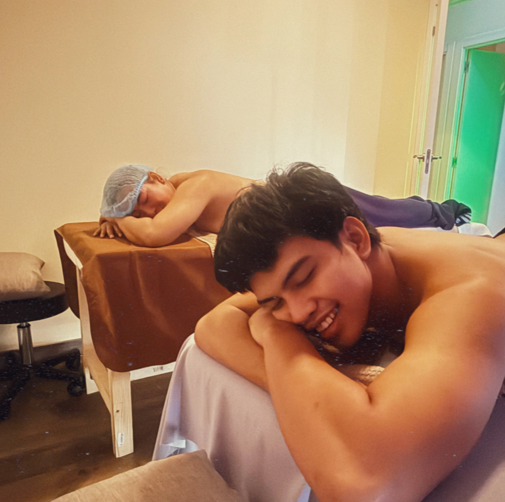 Relaxing massage booking